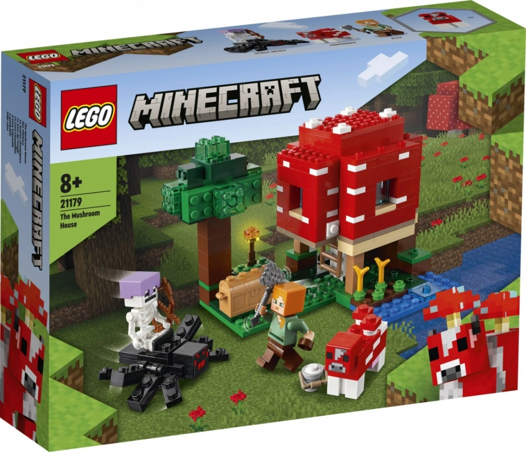 LEGO Minecraft 21179 Houbový domek