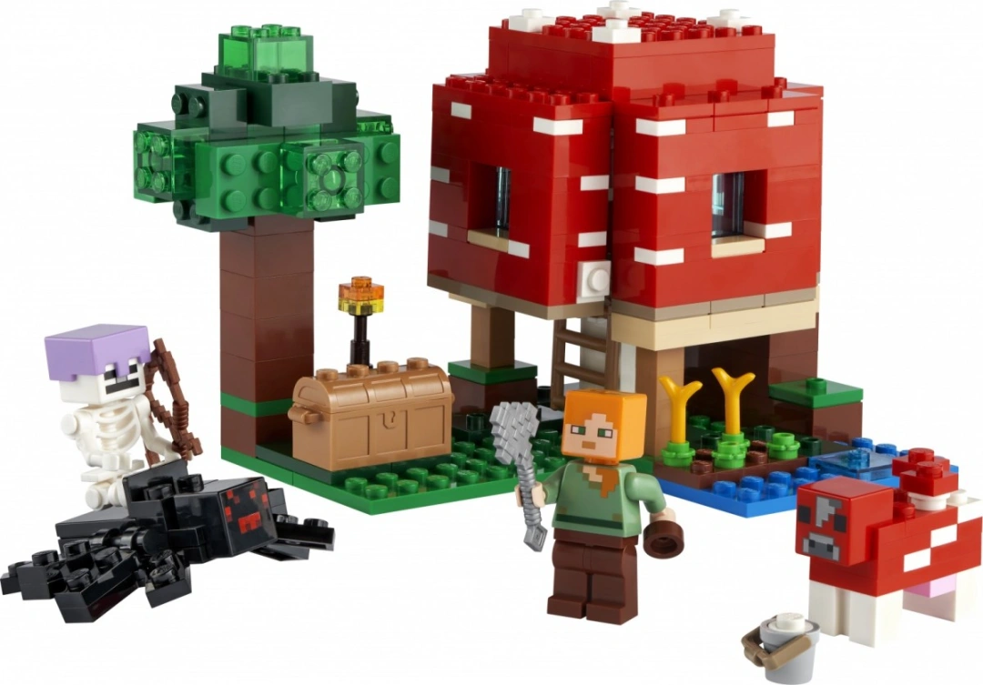 LEGO Minecraft 21179 Houbový domek