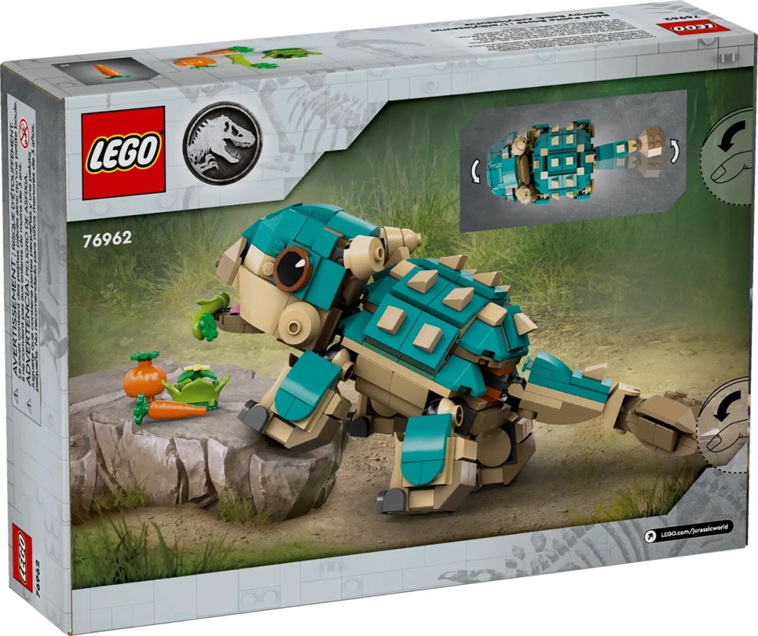 LEGO Jurassic World 76962 Malá Bumpy: Ankylosaurus