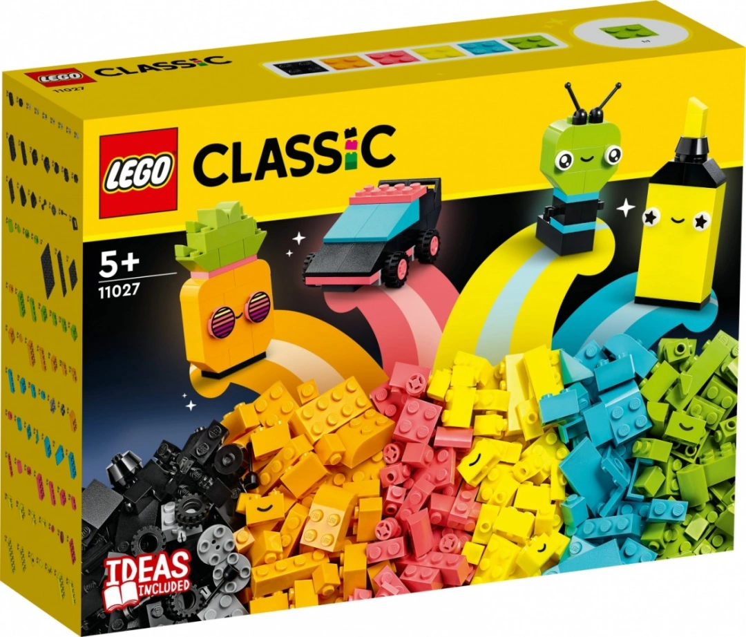 LEGO Classic 11027 Neonová kreativní zábava