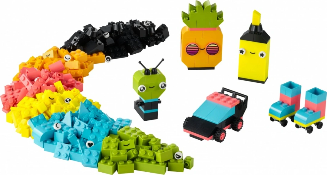 LEGO Classic 11027 Neonová kreativní zábava