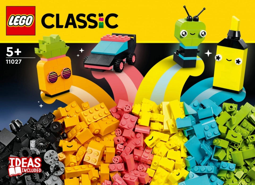 LEGO Classic 11027 Neonová kreativní zábava