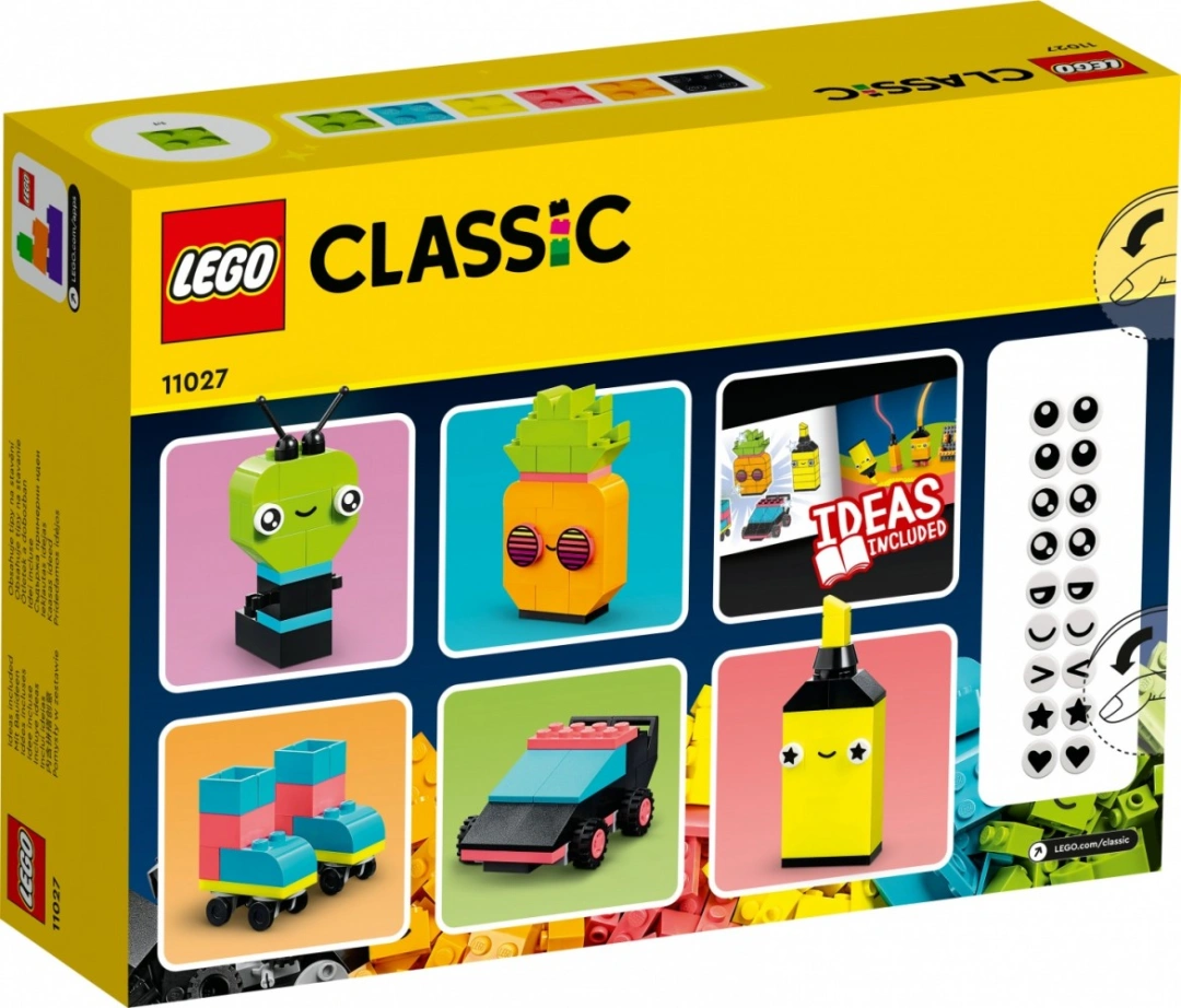 LEGO Classic 11027 Neonová kreativní zábava