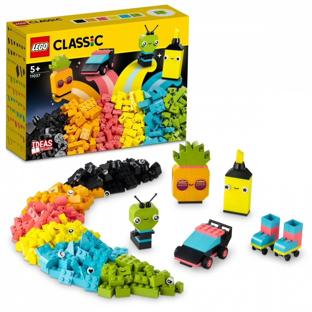 LEGO Classic 11027 Neonová kreativní zábava