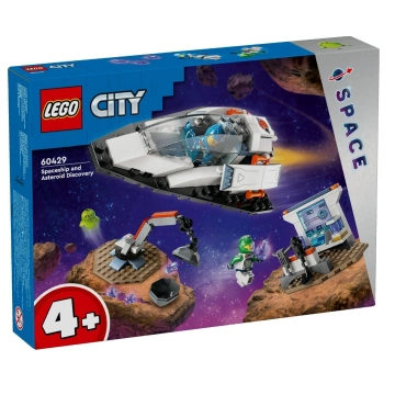 LEGO City 60429 Vesmírná loď a objev asteroidu