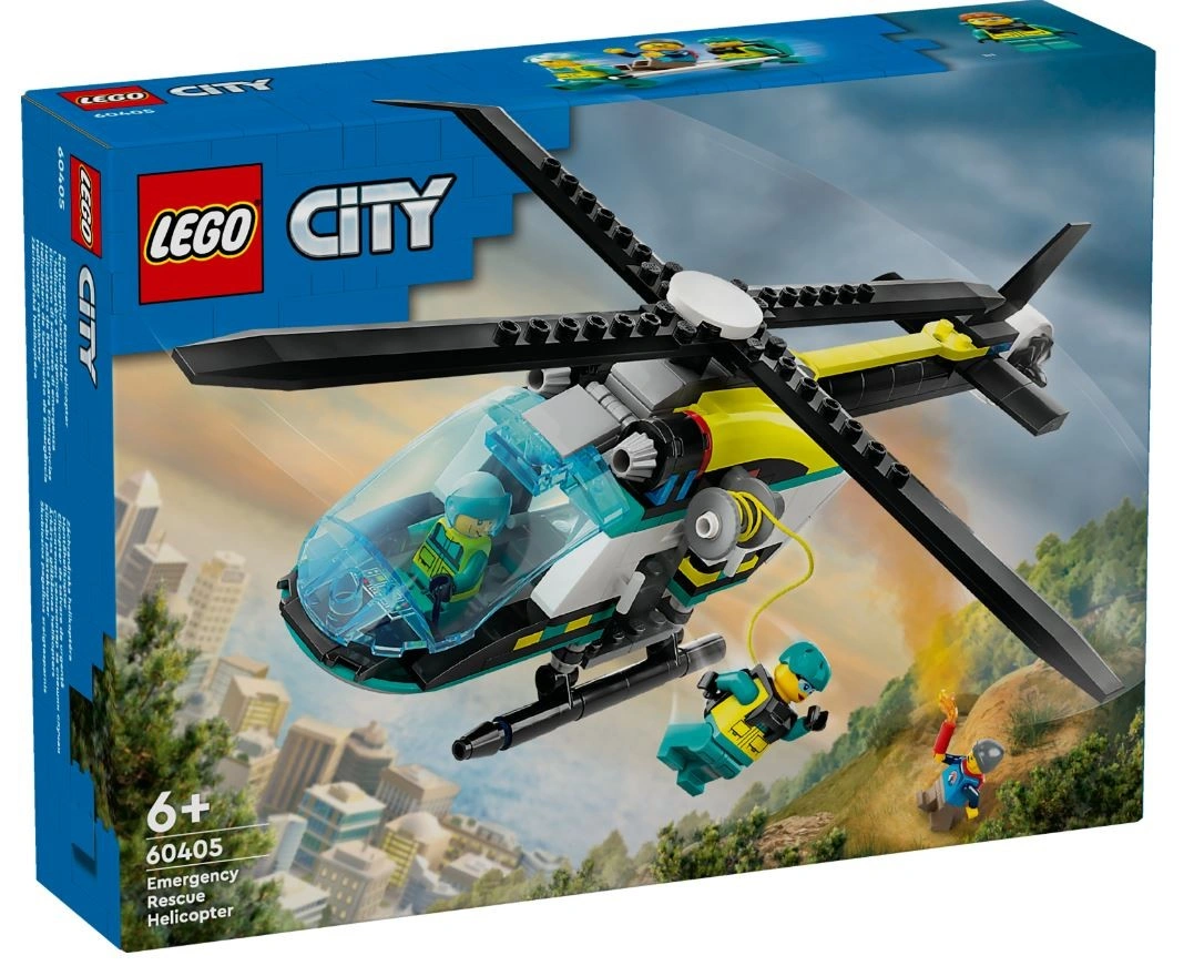 LEGO City 60405 Záchranářská helikoptéra