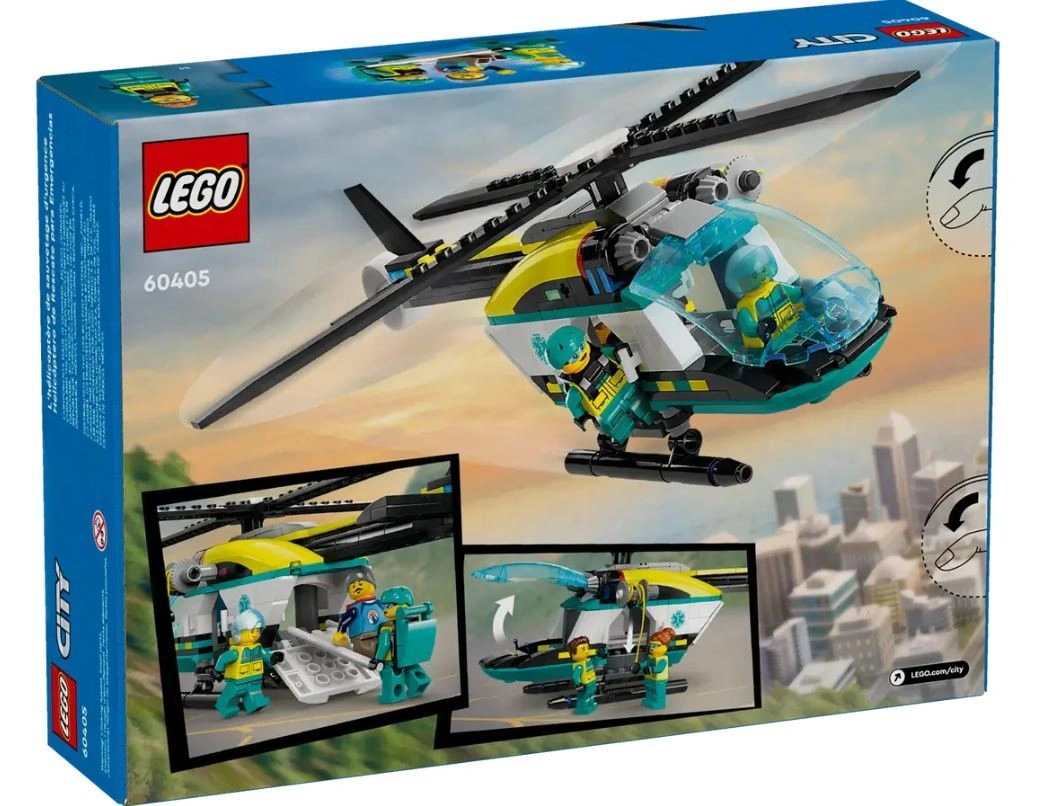 LEGO City 60405 Záchranářská helikoptéra