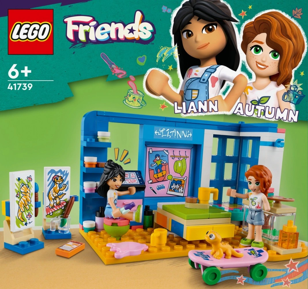 LEGO Friends 41739 Liannin pokoj