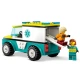 LEGO City 60403 Sanitka a snowboardista