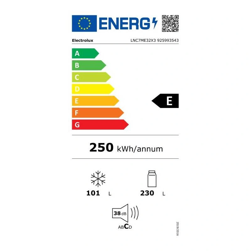 Electrolux LNC7ME32X3, šedá