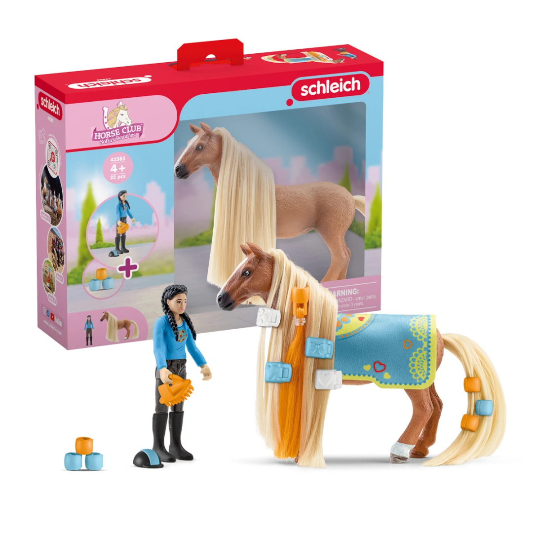 Schleich 42585 Startovací sada Kim a Caramelo