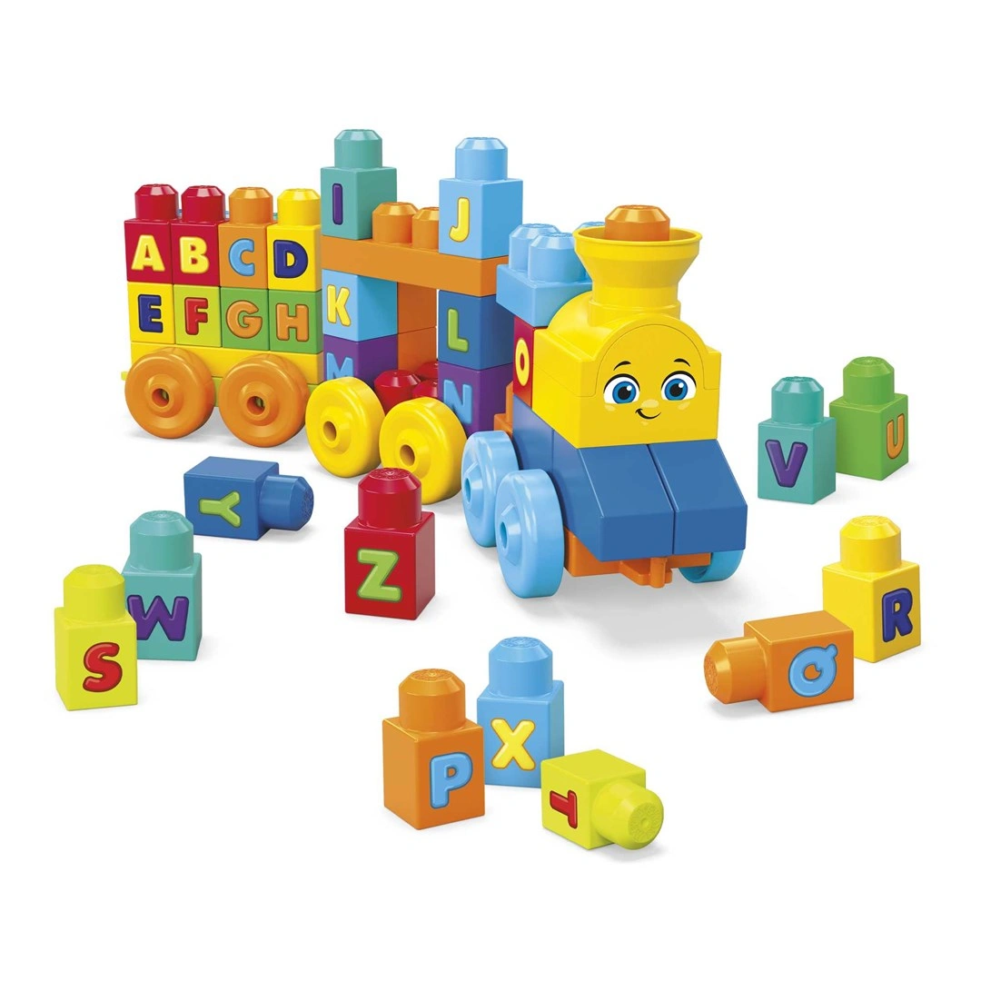 MEGA BLOKS Hudební vláček s písmenky FWK22