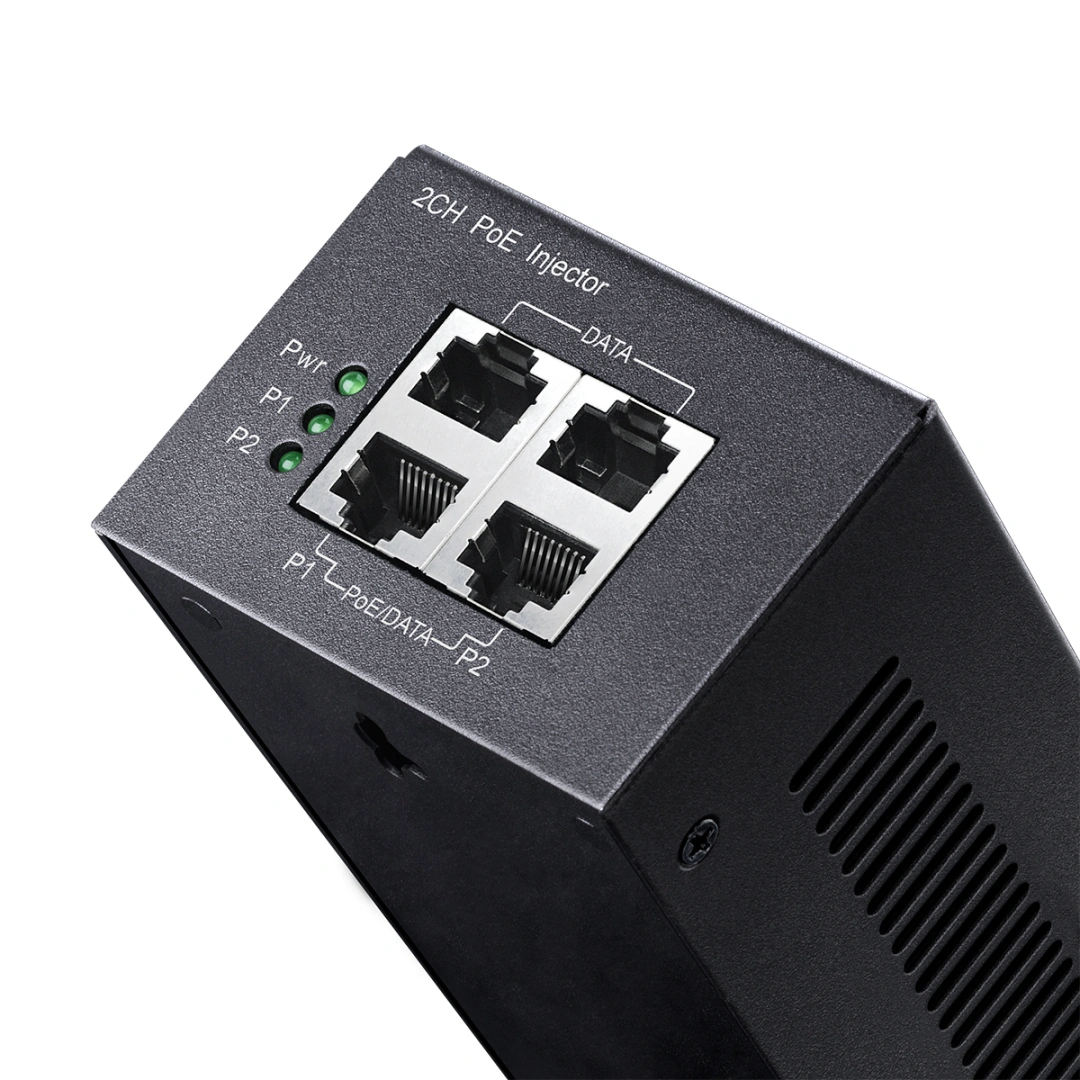 Injektor napájení PoE+ 2x30W Gigabit POE220