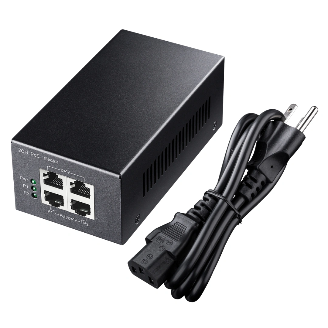 Injektor napájení PoE+ 2x30W Gigabit POE220