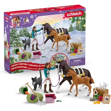 Schleich 99092 Kalendarz adwentowy 24' Horse Club