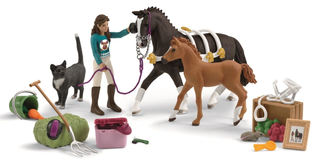 Schleich 99092 Adventní kalendář HORSE CLUB 2024