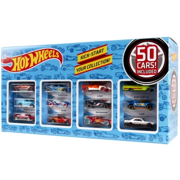 Hot Wheels Dárkové balení angličáků 50 ks