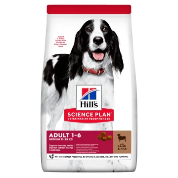 HILL'S CANINE ADULT LAMB & RICE 2,5 KG pro psa