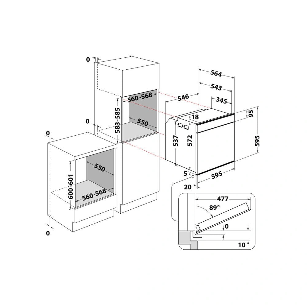 Whirlpool W7 OM4 4S1 P BL