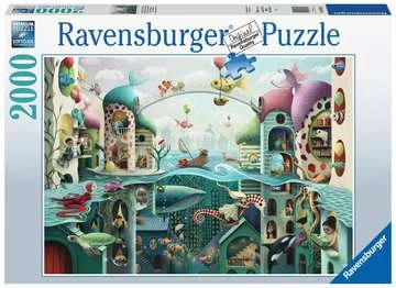 Ravensburger Puzzle Kdyby ryby mohly chodit 2000 dílků