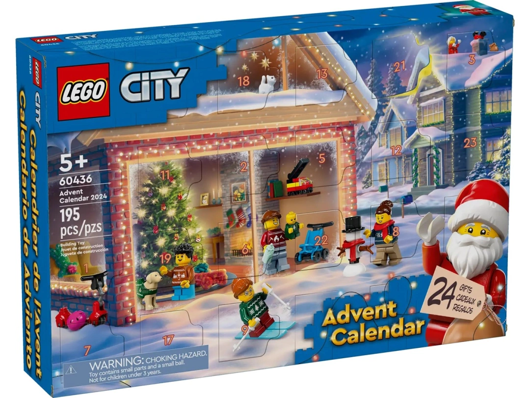 LEGO City 60436 Adventní kalendář 2024