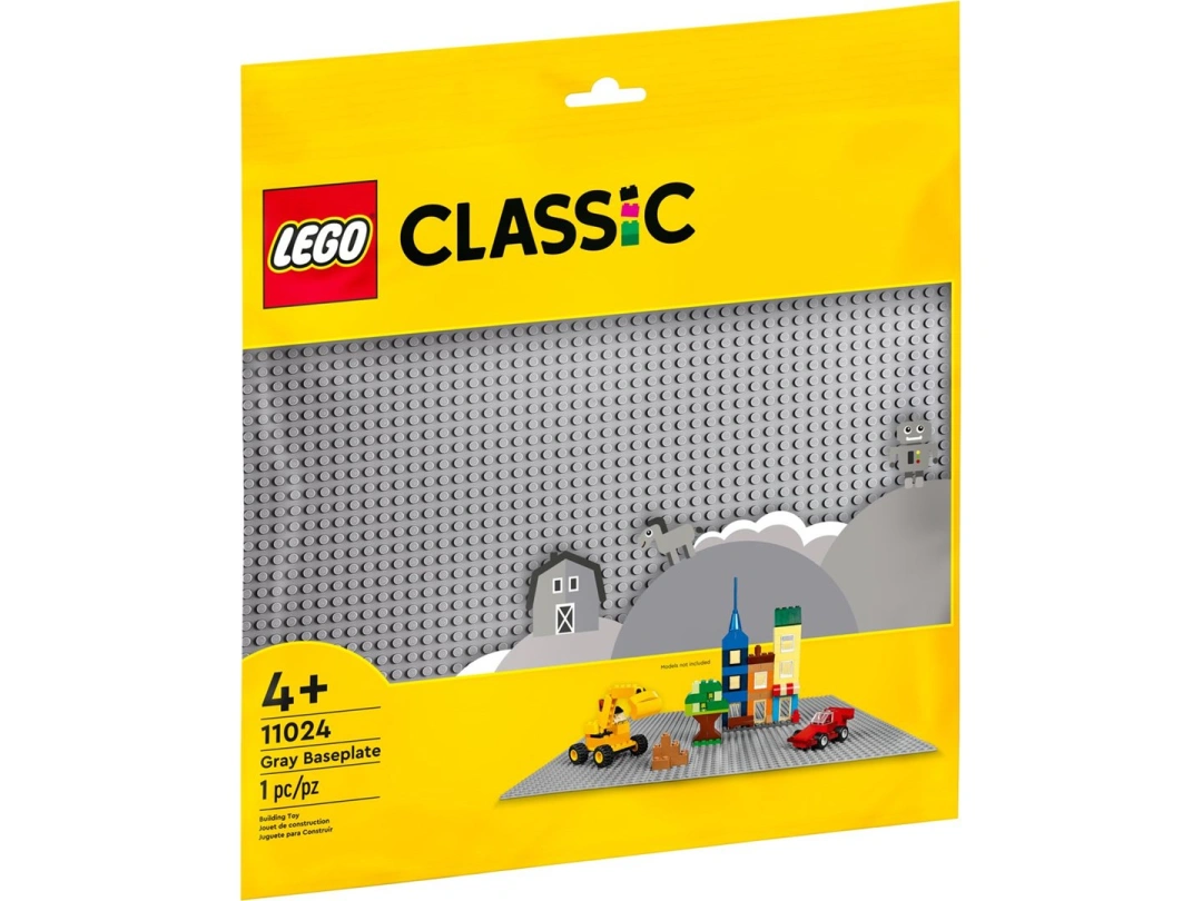 LEGO Classic 11024 Šedá podložka na stavění