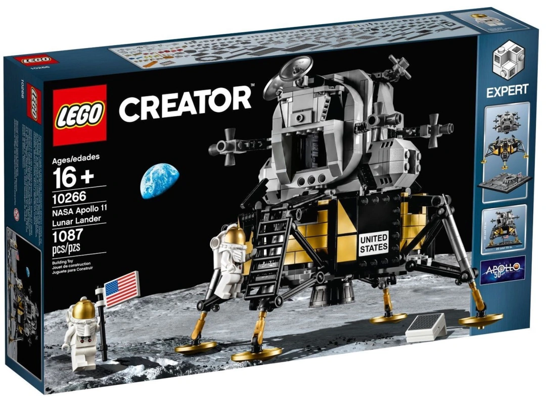 LEGO CREATOR EXPERT 10266 APOLLO 11 NASA MĚSÍČNÍ MODUL