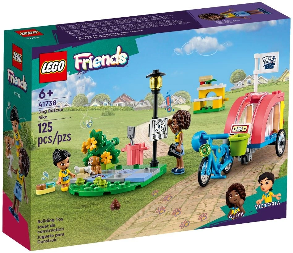 LEGO Friends 41738 Záchrana pejska na kole