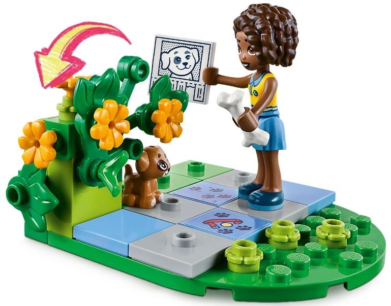 LEGO Friends 41738 Záchrana pejska na kole