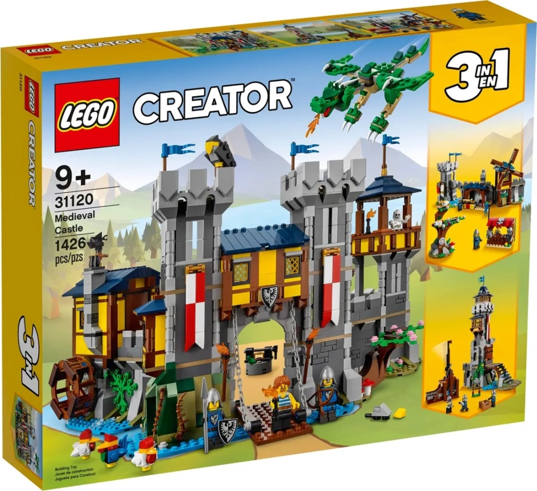 LEGO CREATOR 31120 STŘEDOVĚKÝ HRAD