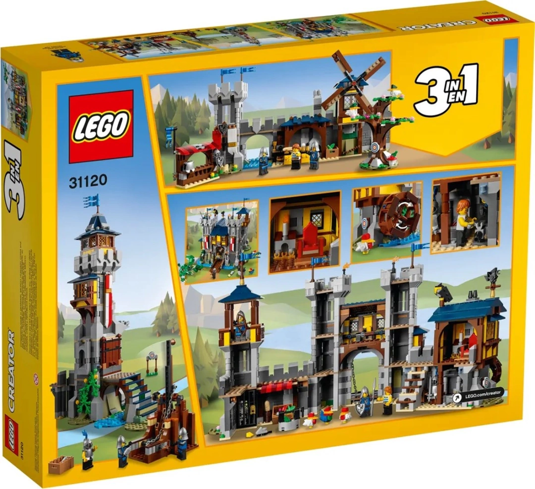 LEGO CREATOR 31120 STŘEDOVĚKÝ HRAD