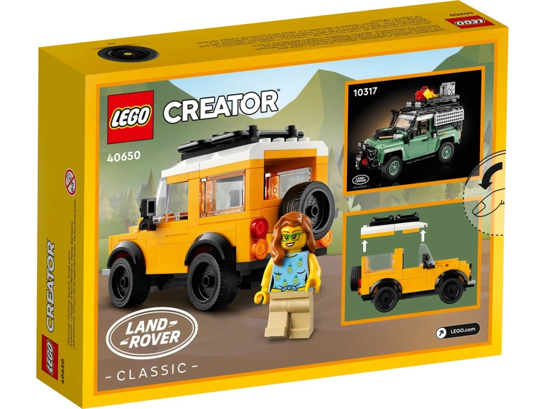 Bloky LEGO CREATOR 40650 Land Rover Classic Defender