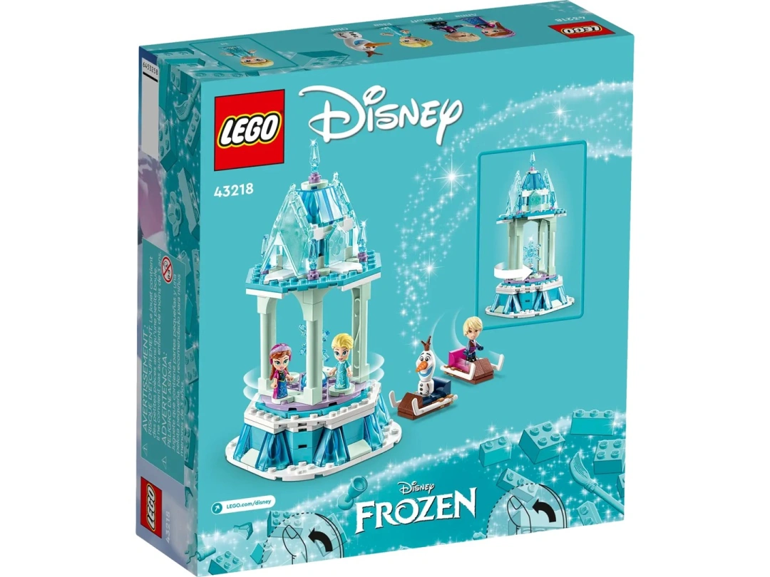 LEGO Disney Princess 43218 Kouzelný kolotoč Anny a Elsy