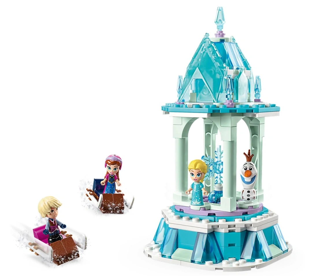 LEGO Disney Princess 43218 Kouzelný kolotoč Anny a Elsy