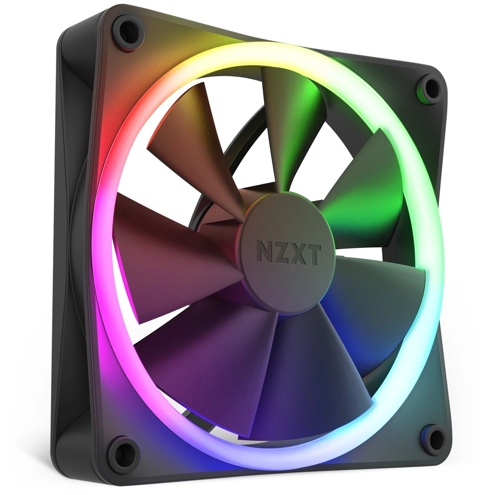 NZXT PC VENTILÁTOR NZXT PC VENTILÁTOR NZXT VENTILÁTOR PRO NAPÁJENÍ/POUZDRO F120 RGB PWM BÍLÁ