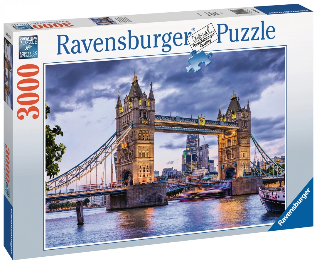 Ravensburger Puzzle Vypadáš dobře, Londýne! 3000 dílků