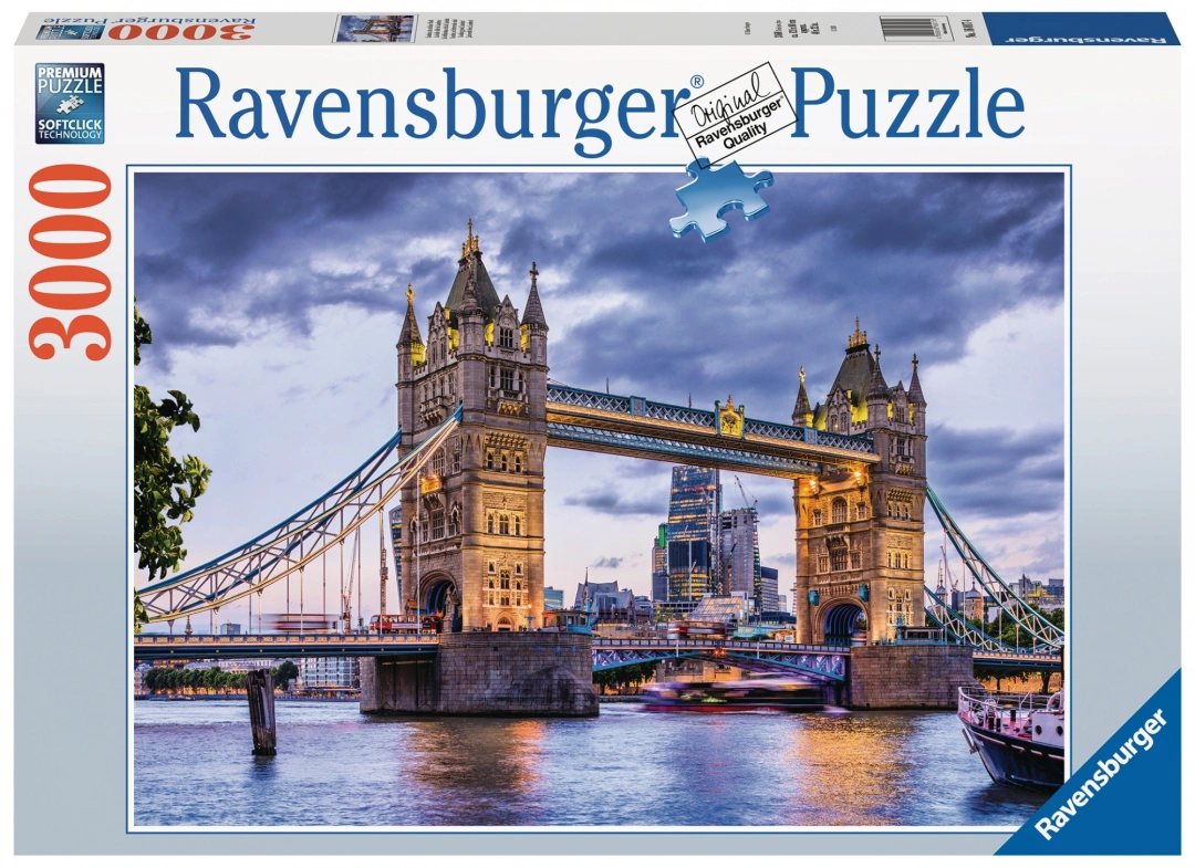 Ravensburger Puzzle Vypadáš dobře, Londýne! 3000 dílků