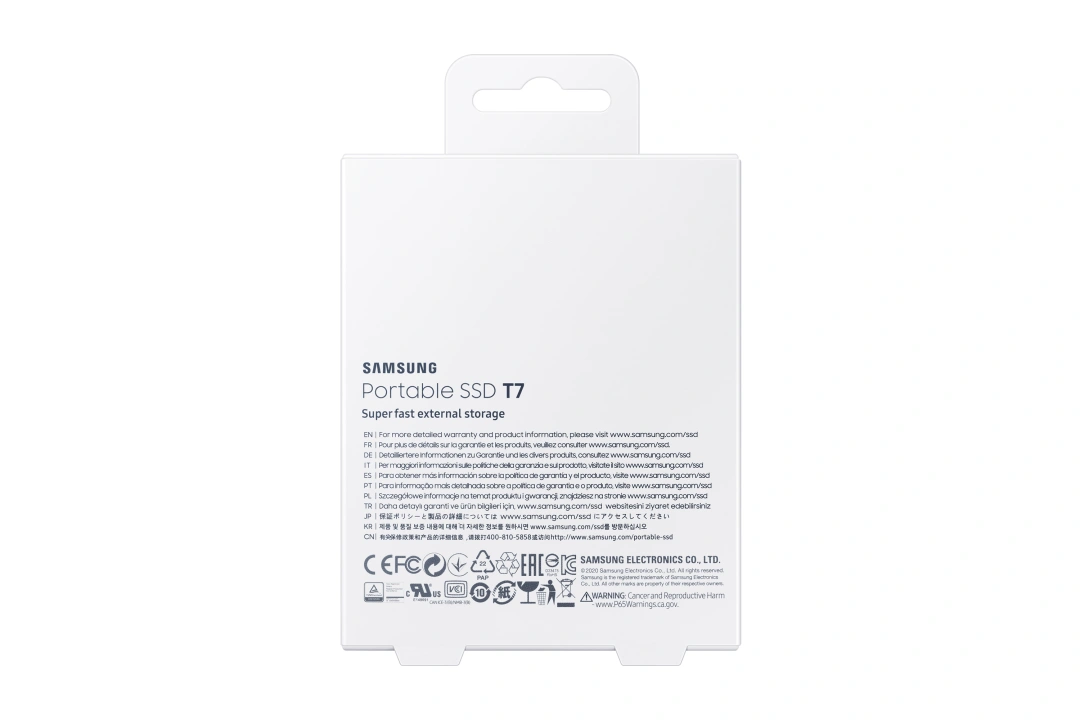 Samsung Portable SSD T7 1TB grey