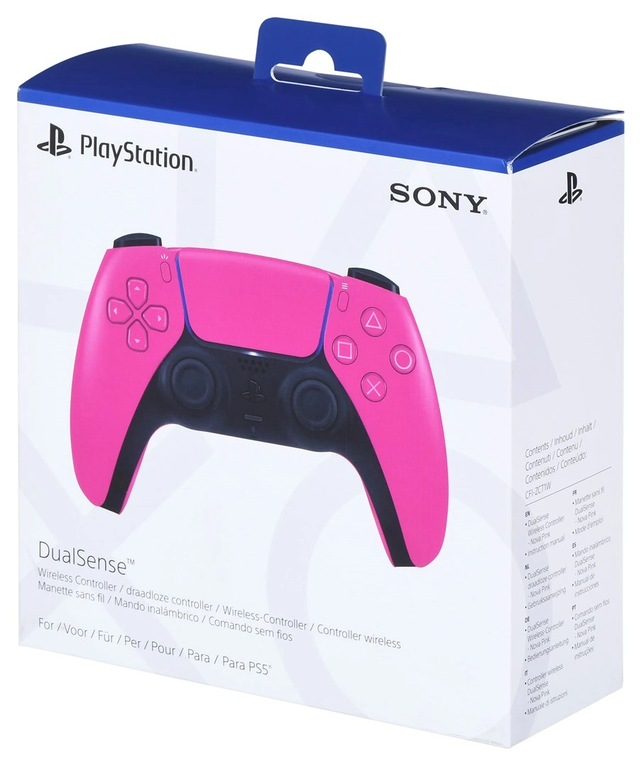 Sony PS5 DualSense Controller Pink Bluetooth/USB Gamepad Analogue / Digital Android, MAC, PC, PlaySt