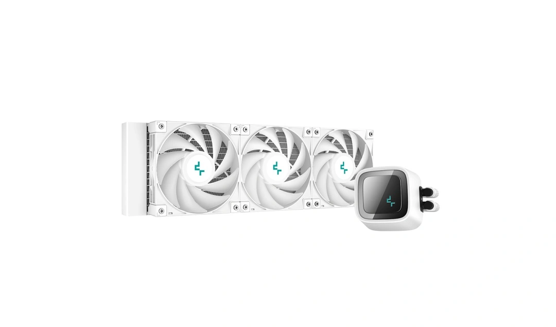 DEEPCOOL vodní chladič LS720 / 3x120 mm fan / ARGB / Intel i AMD / bílý