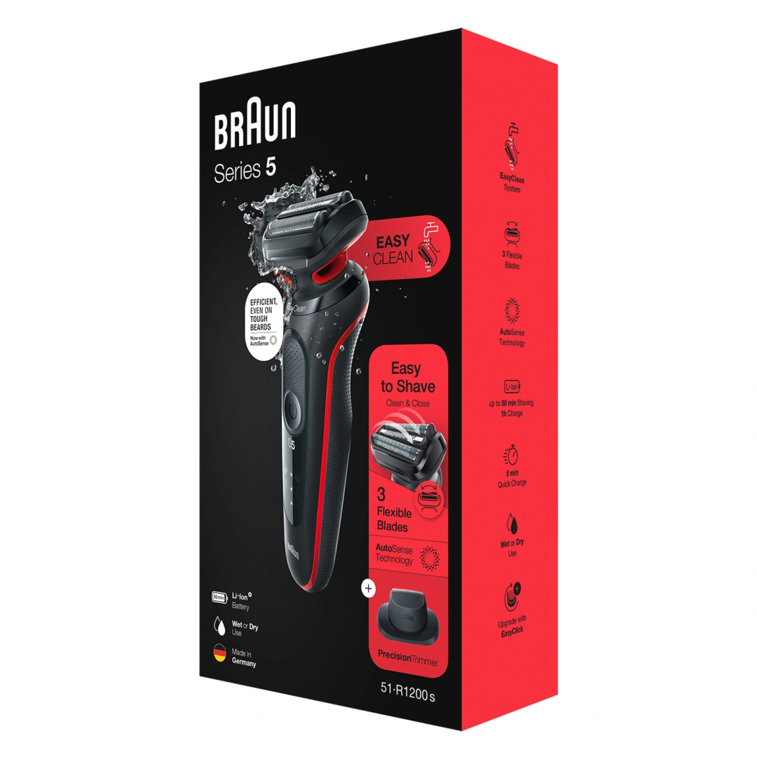 Braun 51-R1200s Red