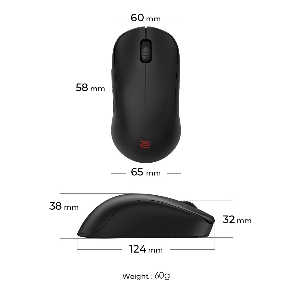 ZOWIE U2 by BenQ, černá