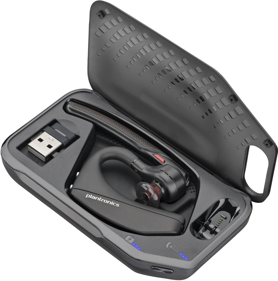 POLY Náhlavní souprava Poly Voyager 5200 USB-A Bluetooth + adaptér BT700