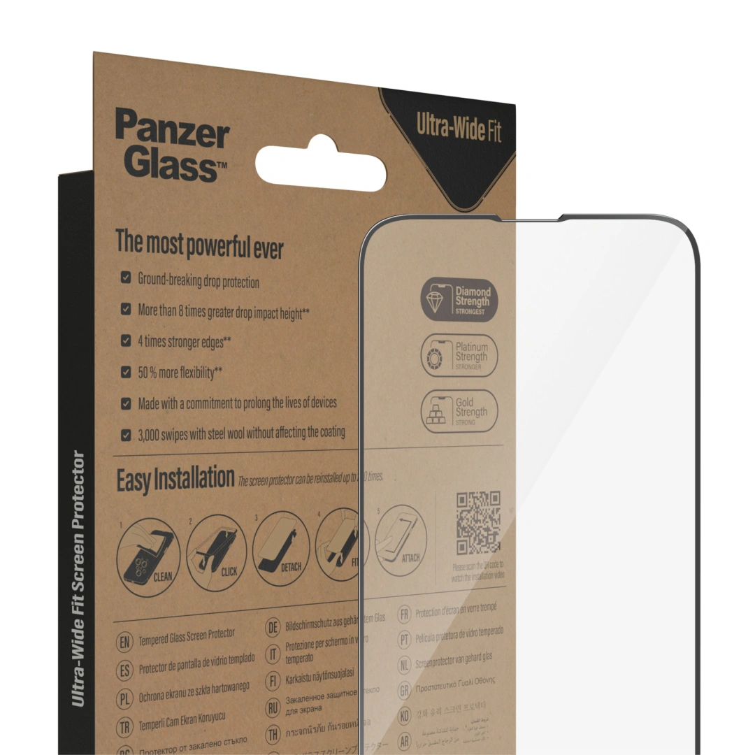 PanzerGlass Ultra-Wide Fit Apple iPhone