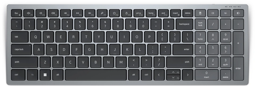 DELL KB740 bezdrátová klávesnice US/ international/ QWERTY