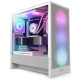 NZXT H5 FLOW RGB (2024) MIDI TOWER CASE WITH WINDOW WHITE