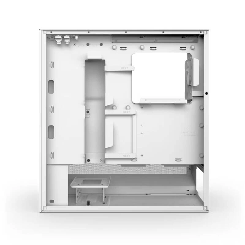 NZXT H5 FLOW RGB (2024) MIDI TOWER CASE WITH WINDOW WHITE