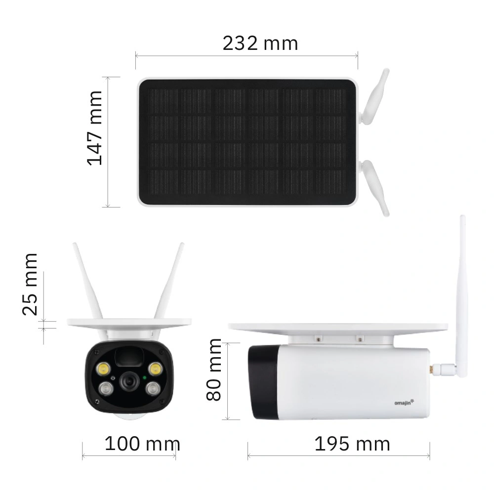 Omajin by Netatmo Outdoor Solar Camera