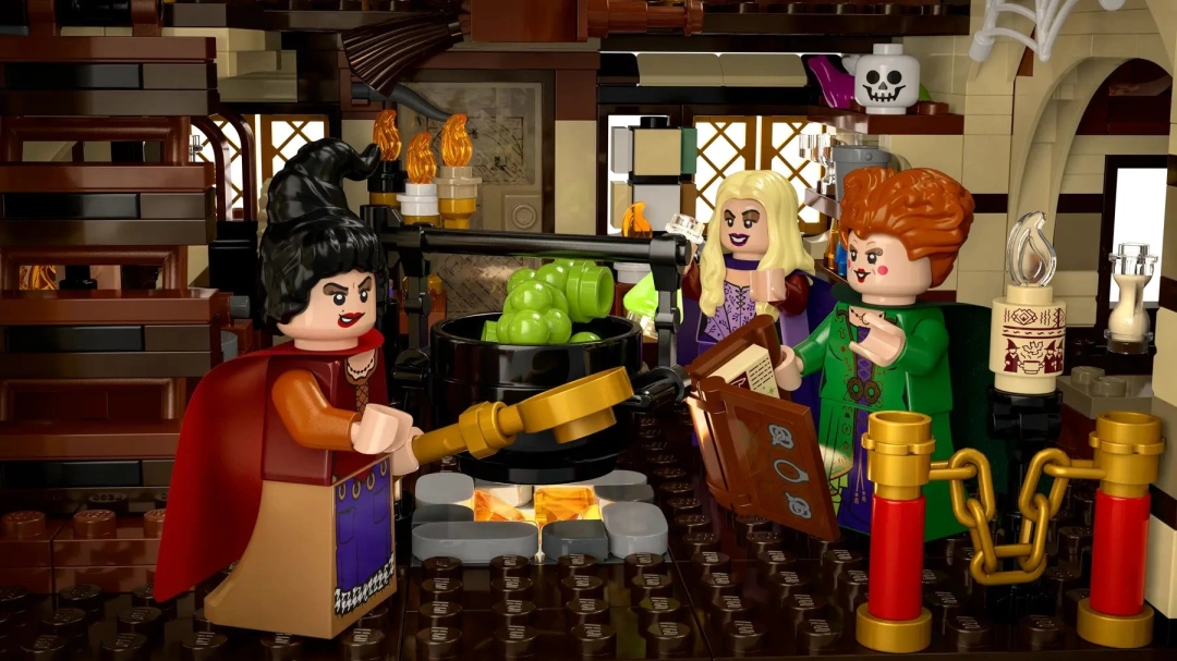 LEGO IDEAS 21341 Disney Hocus Pocus - Chata sester Sandersonových