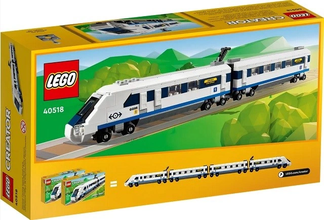 LEGO CREATOR 40518 VYSOKORYCHLOSTNÍ VLAK